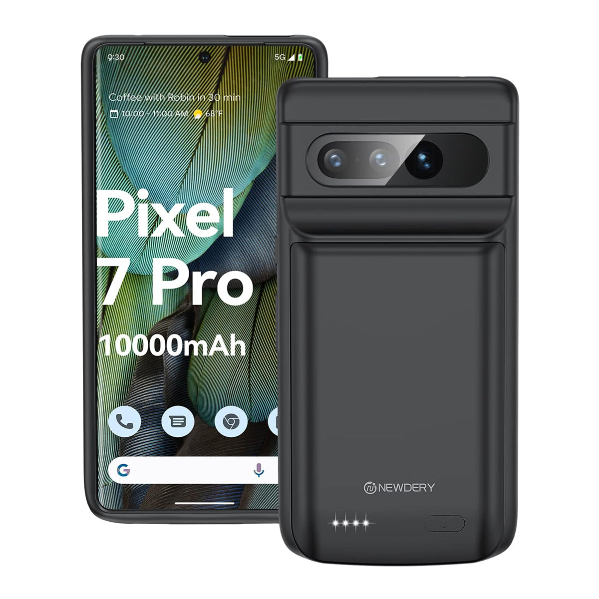 Battery Case for Google Pixel 7 Pro 10000mAh