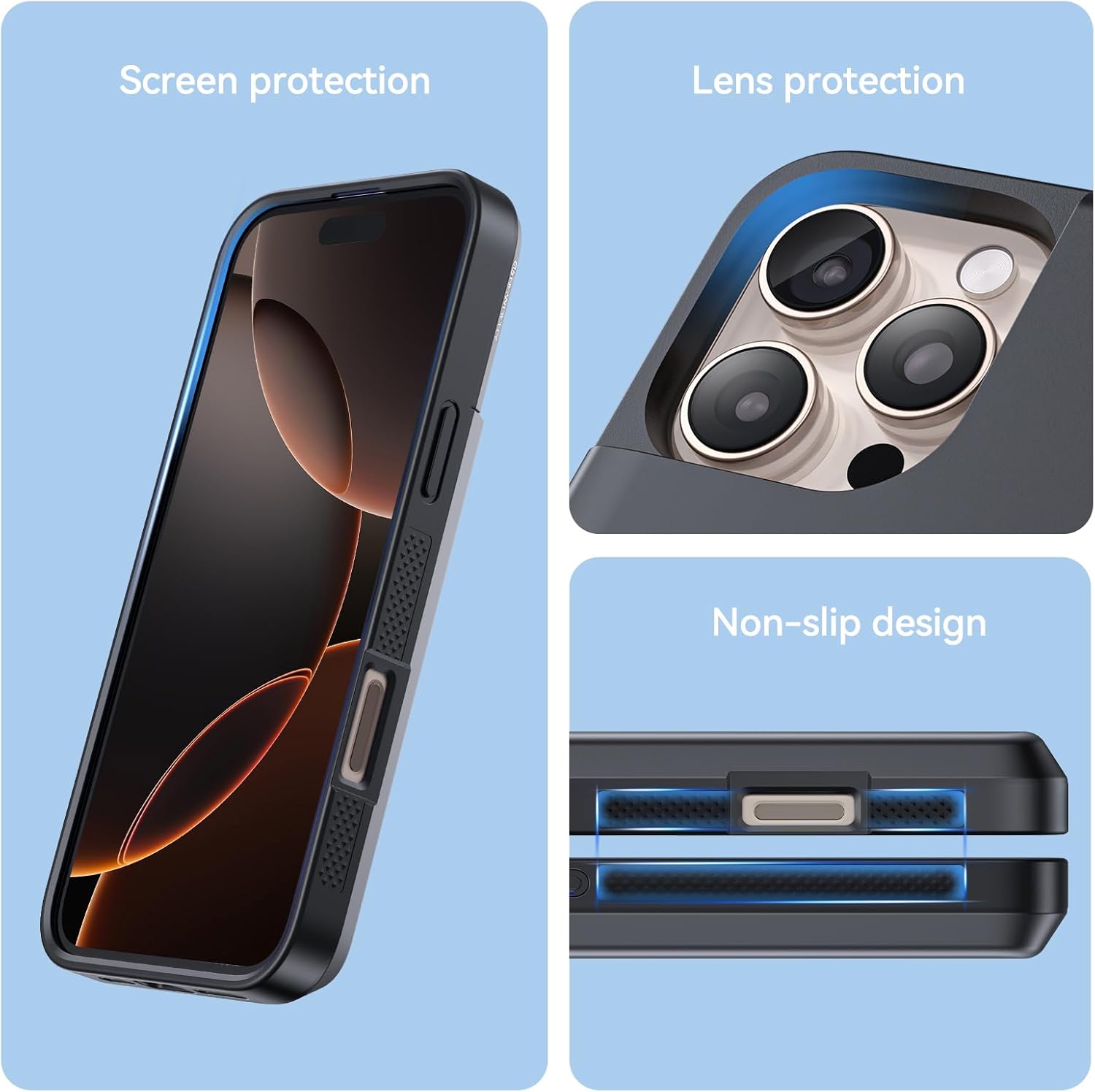 Battery Case for iPhone 16 Pro Max, 8000mAh Charger Case for iPhone 16 Pro Max 6.9"