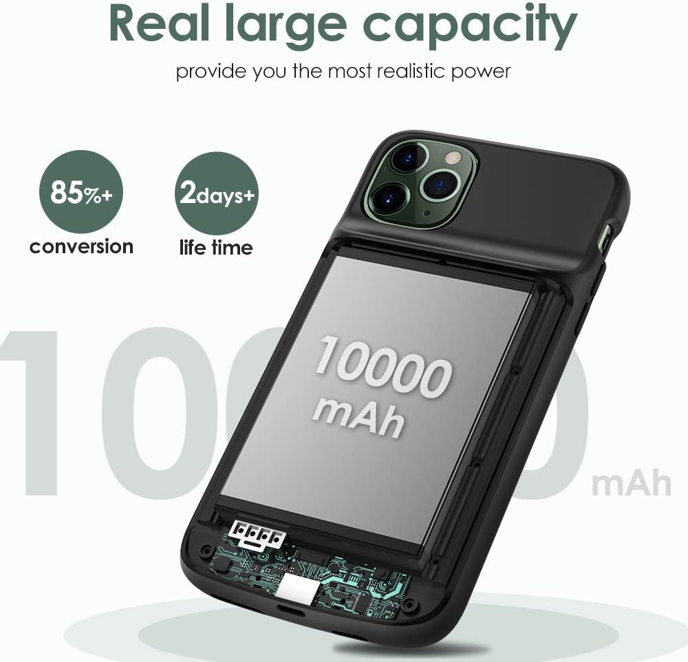 Battery Case for iPhone 11 Pro Max 10000mAh (6.5 Inch)