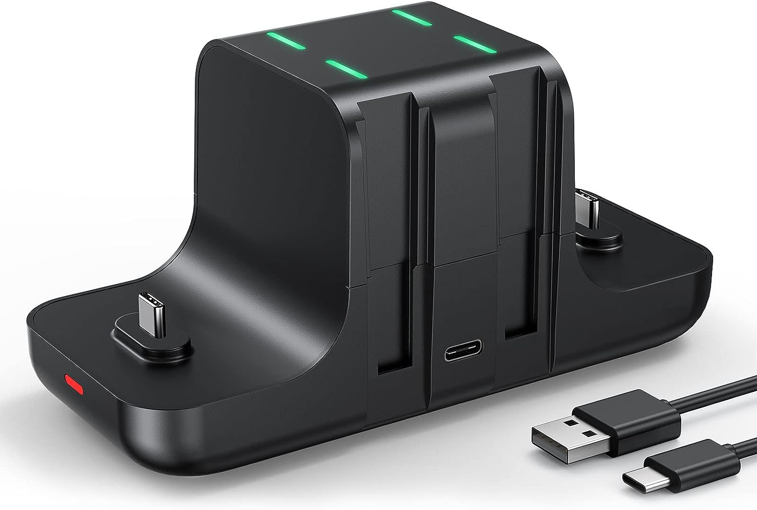 NEWDERY Controller Charger Dock for Nintendo Switch Pro Controller an