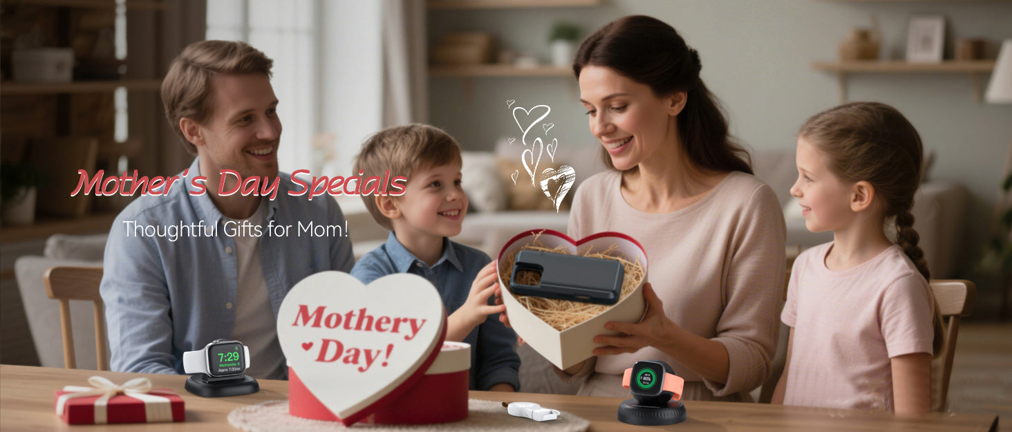 Why Choose NEWDERY Battery Case as the Perfect Mother’s Day Gift? 🎁