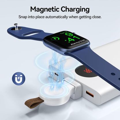 Charger for Apple Watch Portable iWatch USB Wireless Charger,  Apple Watch Ultra2/1 Series 10 9 8 7 6 5 4 3 2 1 SE
