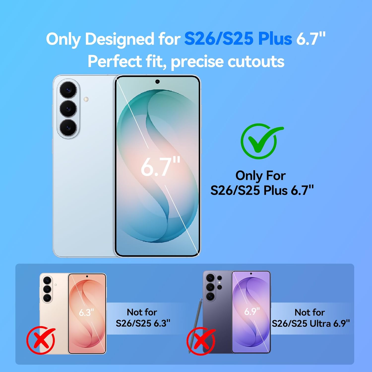 NEWDERY Battery Case for Samsung Galaxy S26 / S26 Plus / S26 Ultra – 9500mAh, Wireless Charging, LED Display & Full Protection