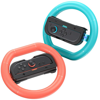 2 Pack Steering Wheels for Nintendo Switch 2 Joy Con(2025)
