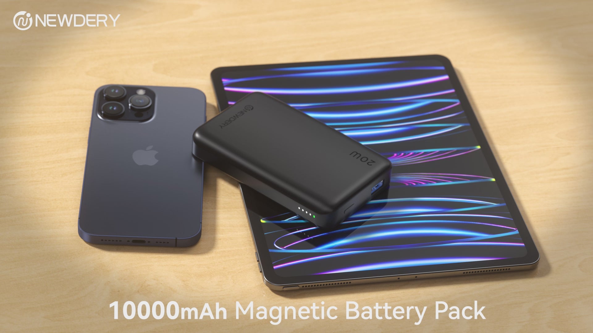 NEWDERY Battery Case for iPhone 15 Pro Max/iPhone 15 Plus 10000mAh, U