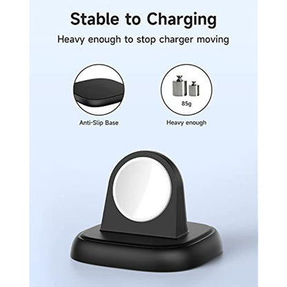 Wireless Charging Station for iWatch series Ultra/8/7/6/5/3/2/SE, 49/45/44/42/41/40/38 mm